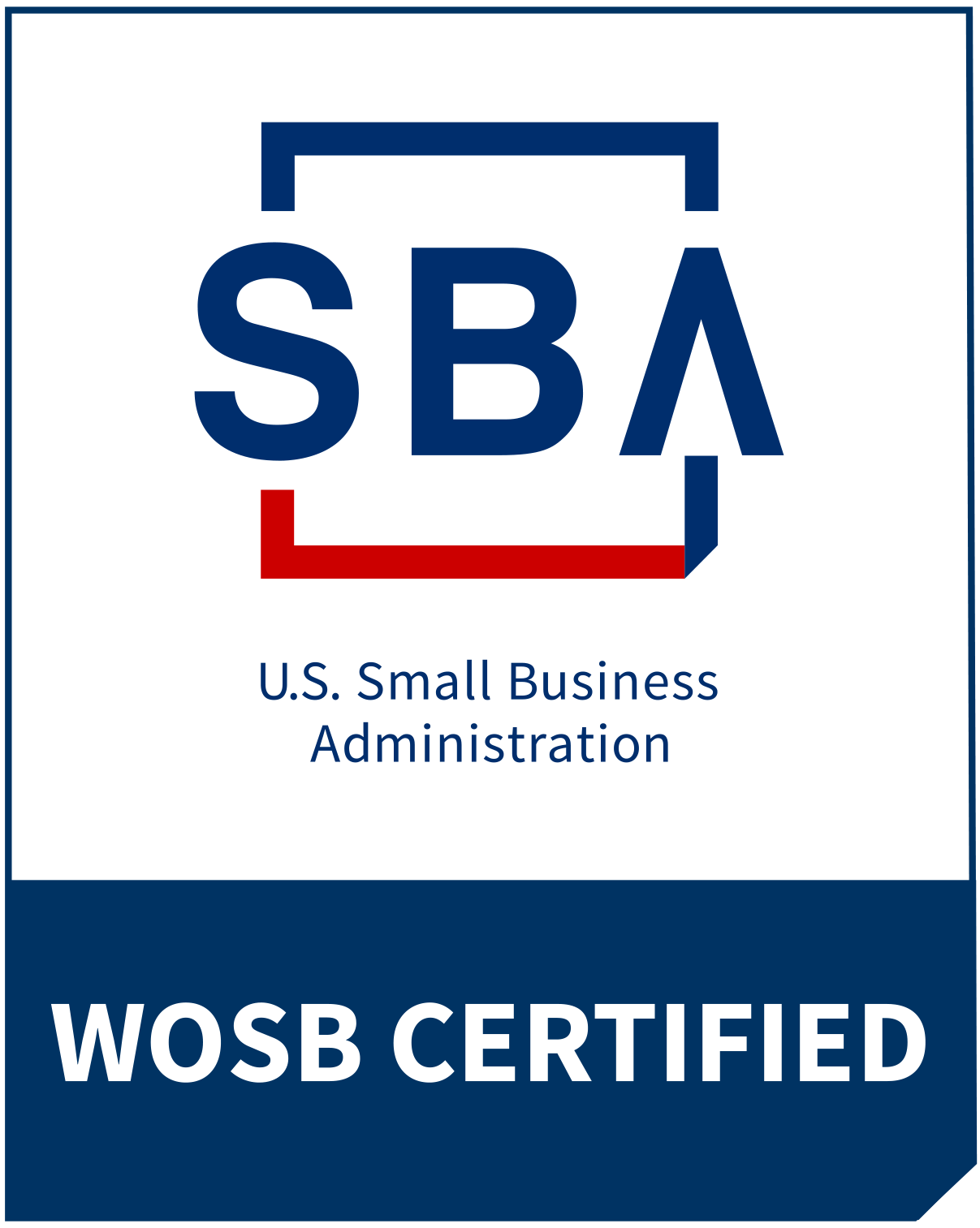 U.S. Small Business Administration WOSB Certified